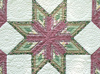 Flowering Broken Star Quilt