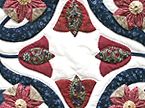 Tulips and Dogwood Quilt